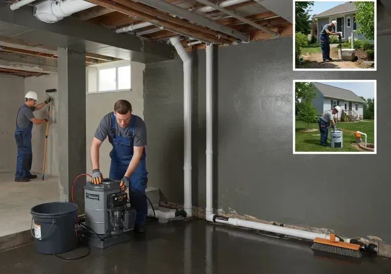 Basement Waterproofing and Flood Prevention process in Leavenworth, WA